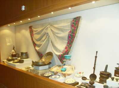 Isparta Müzesi Etnoğrafya Salonu Vitrin